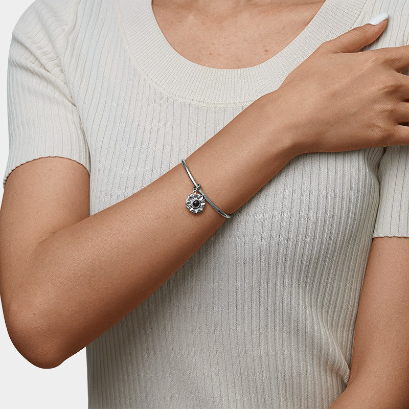 投影向日葵照片吊墜 image number 3