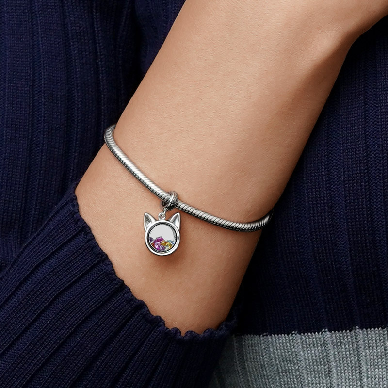 貓寵物可雕刻心形吊墜 image number 3