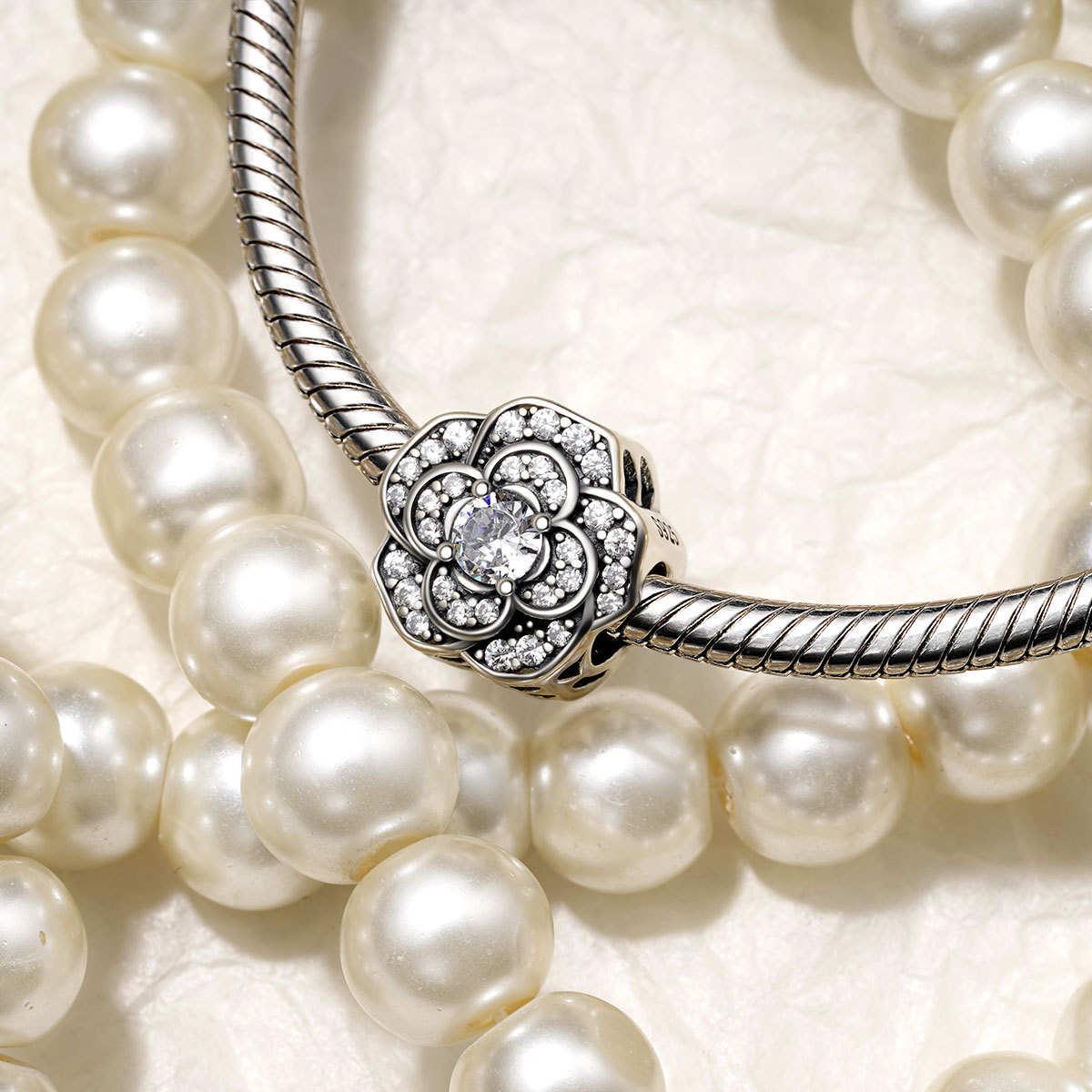 山茶花珠飾 image number 2