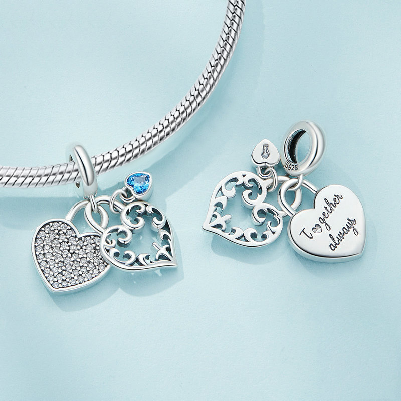 愛情鎖吊墜 image number 1