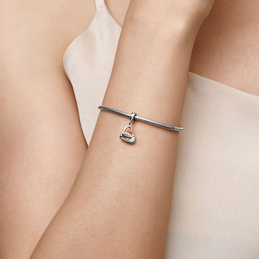 愛情鎖可雕刻吊墜 image number 6