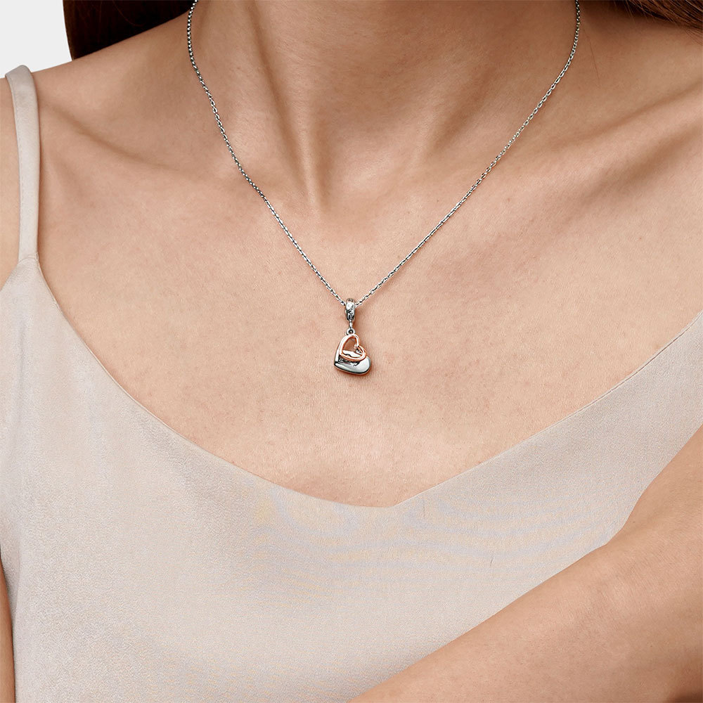 愛情鎖可雕刻吊墜 image number 4