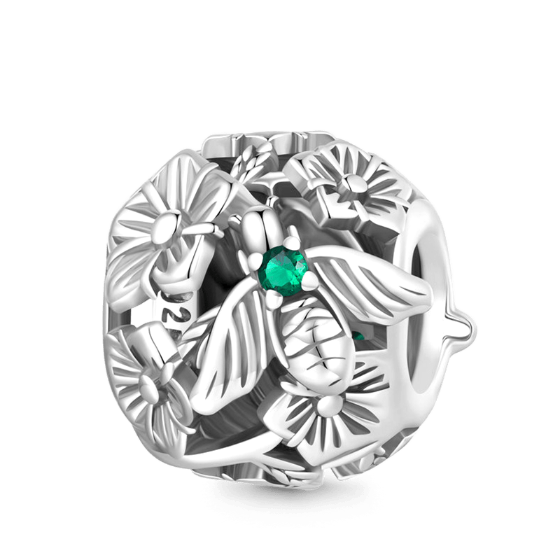 蜜蜂與鮮花珠飾 image number 0