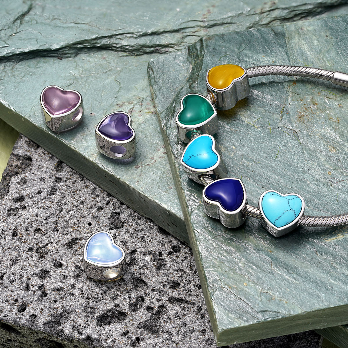 天然心形珠飾 image number 4