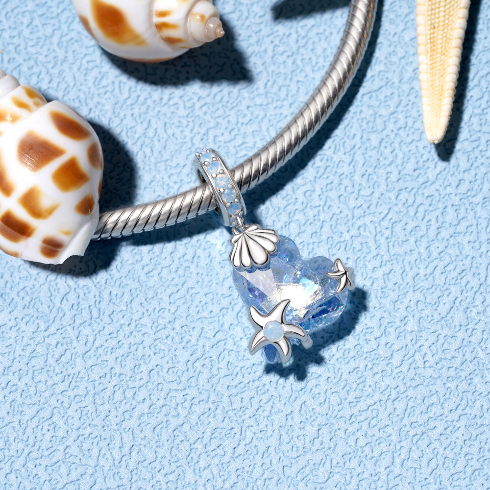 藍色海洋世界吊墜 image number 5