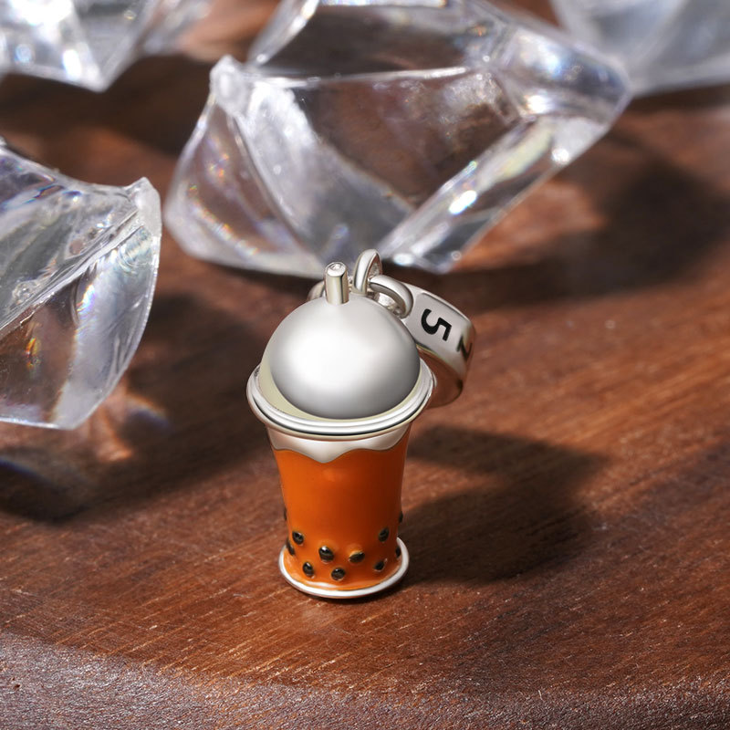 珍珠奶茶吊墜 image number 2