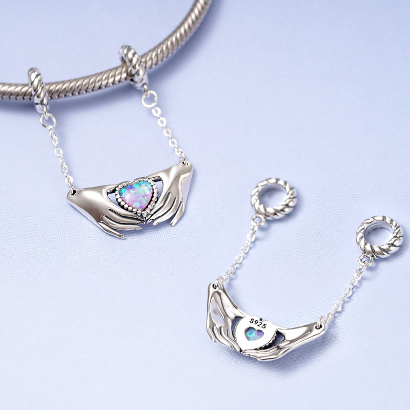 守護愛心安全鏈吊飾 image number 2