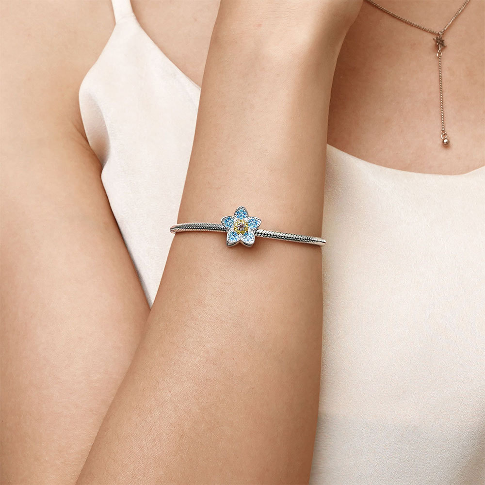 勿忘我之花串珠 image number 4