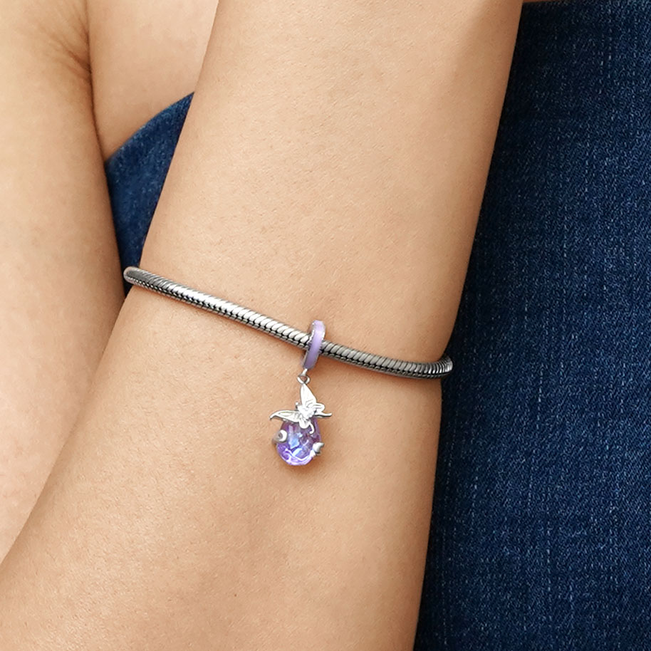 璀璨蝴蝶吊墜 image number 5