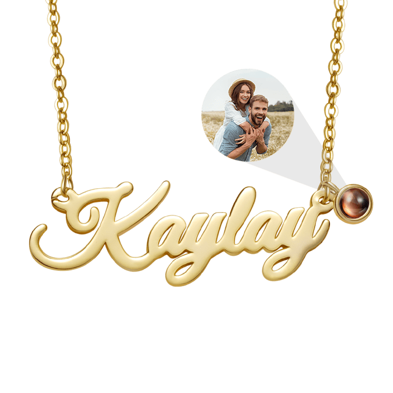 投影珠字母項鍊 image number 0