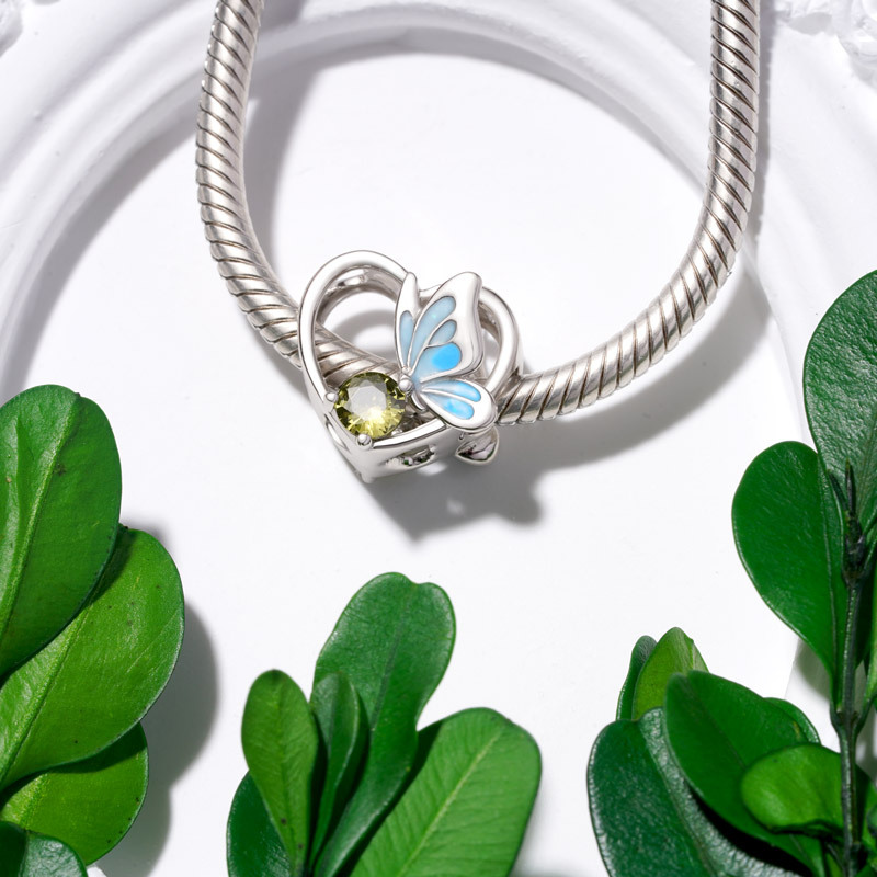 蝴蝶愛心串珠 image number 1