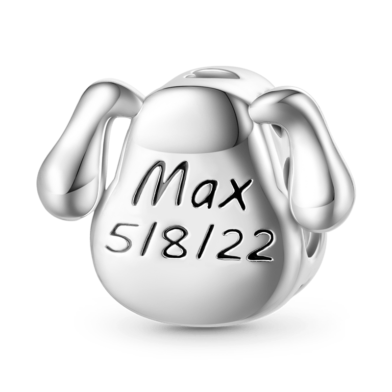 小狗寵物可定制刻字串珠 image number 0