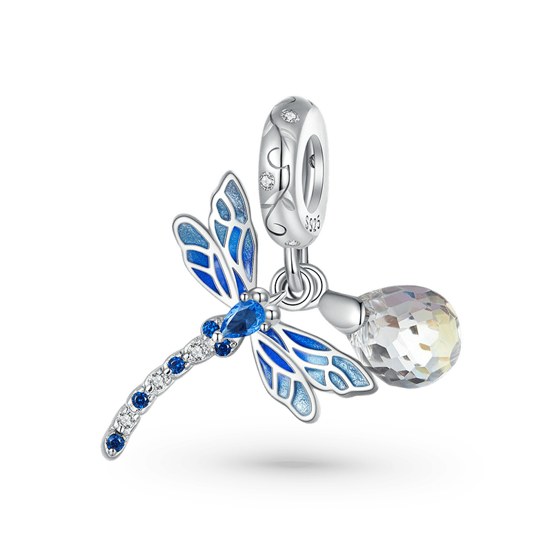 藍蜻蜓吊墜 image number 0