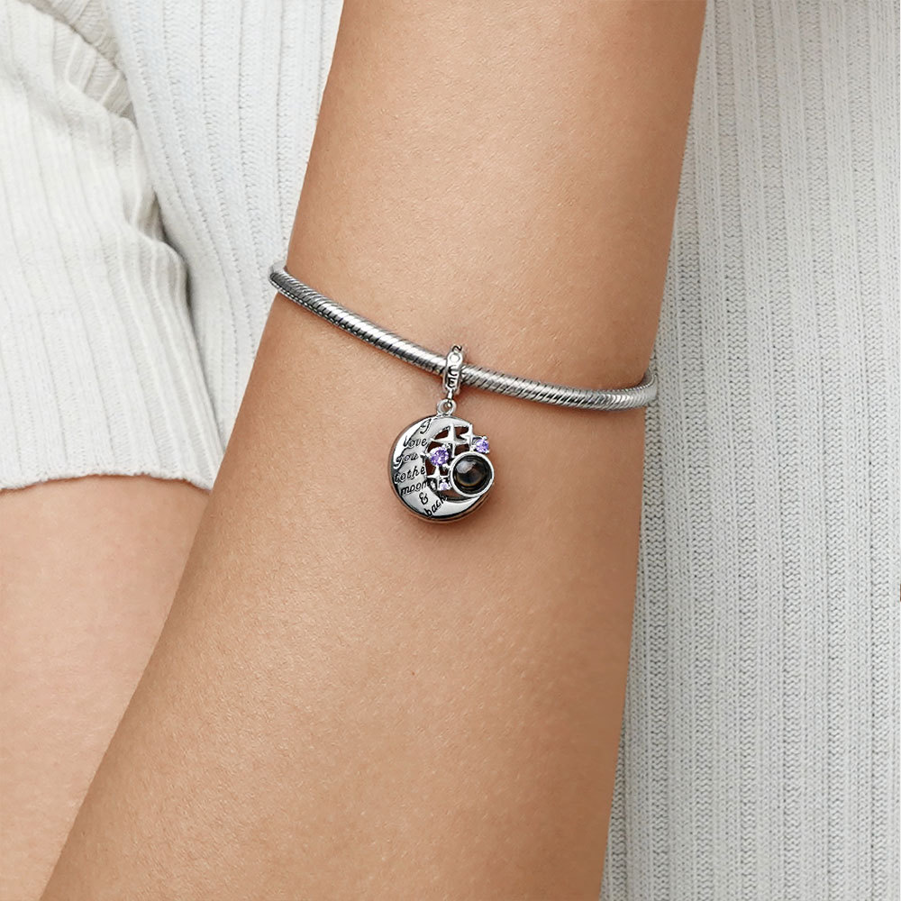 Projection Moon&Star Photo Pendant image number 5