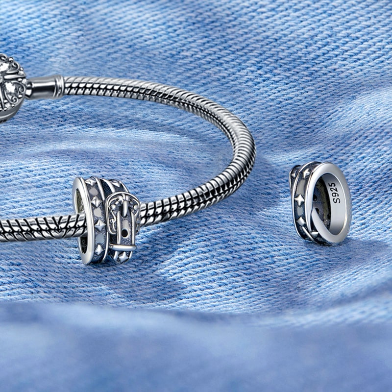 復古皮帶吊墜 image number 2