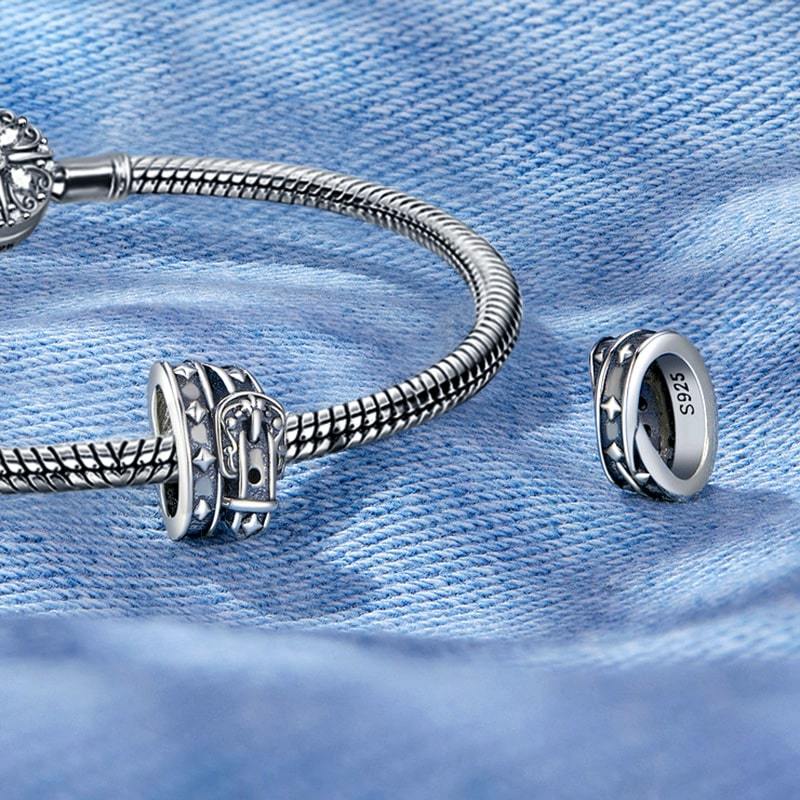 復古皮帶吊墜 image number 2