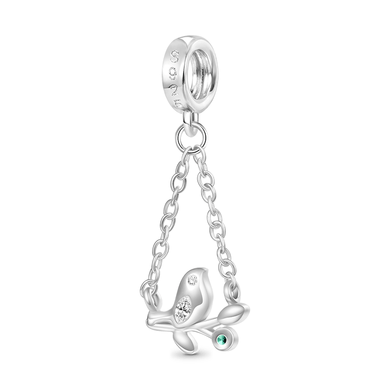 枝頭小鳥吊墜 image number 1