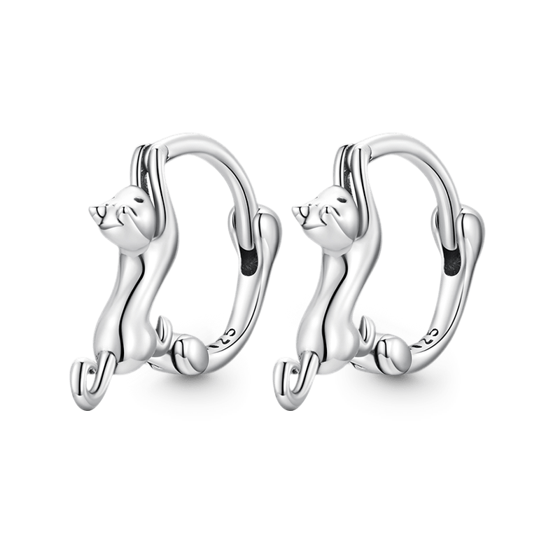 可愛的貓咪耳環 image number 0