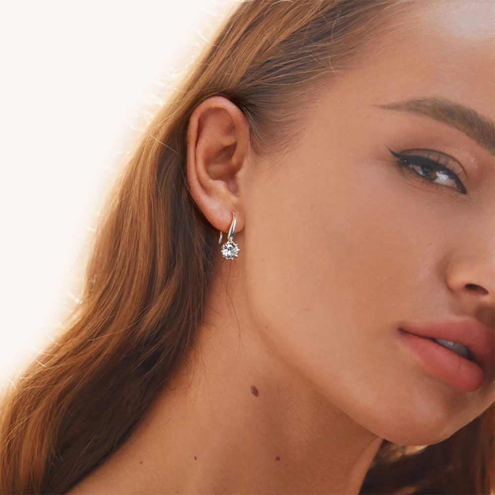 基本款吊墜耳環 image number 1