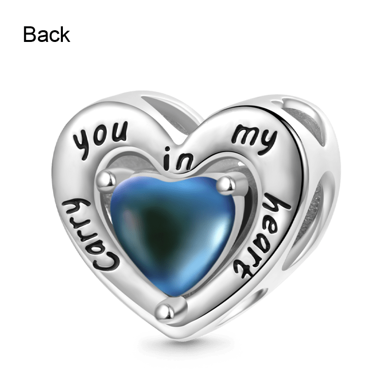 心形感温石串珠 image number 2