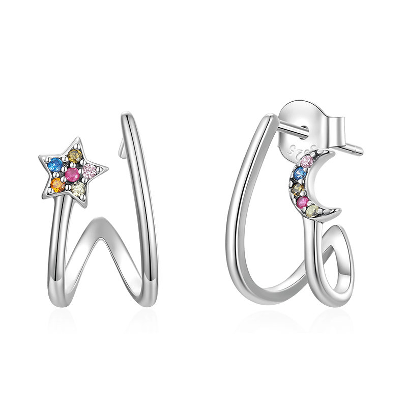 星月耳環 image number 0