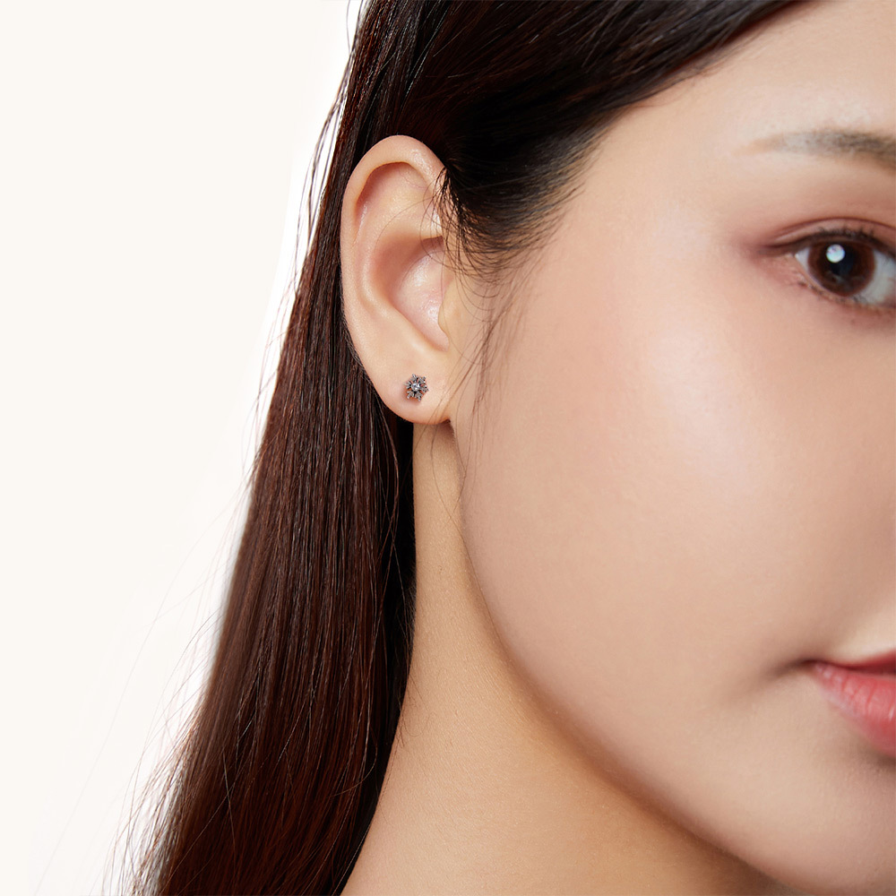 雪花耳環 image number 3