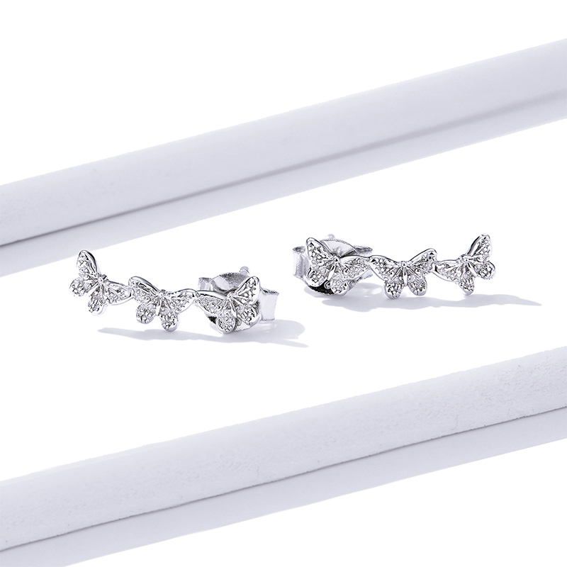 蝴蝶耳環 image number 1