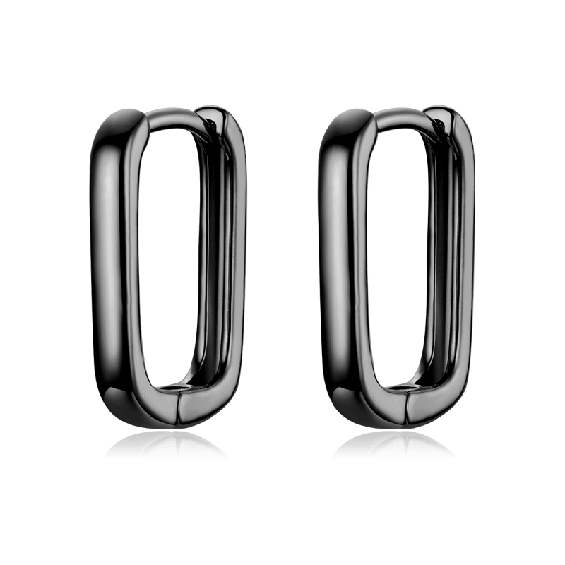 黑色耳環 image number 0