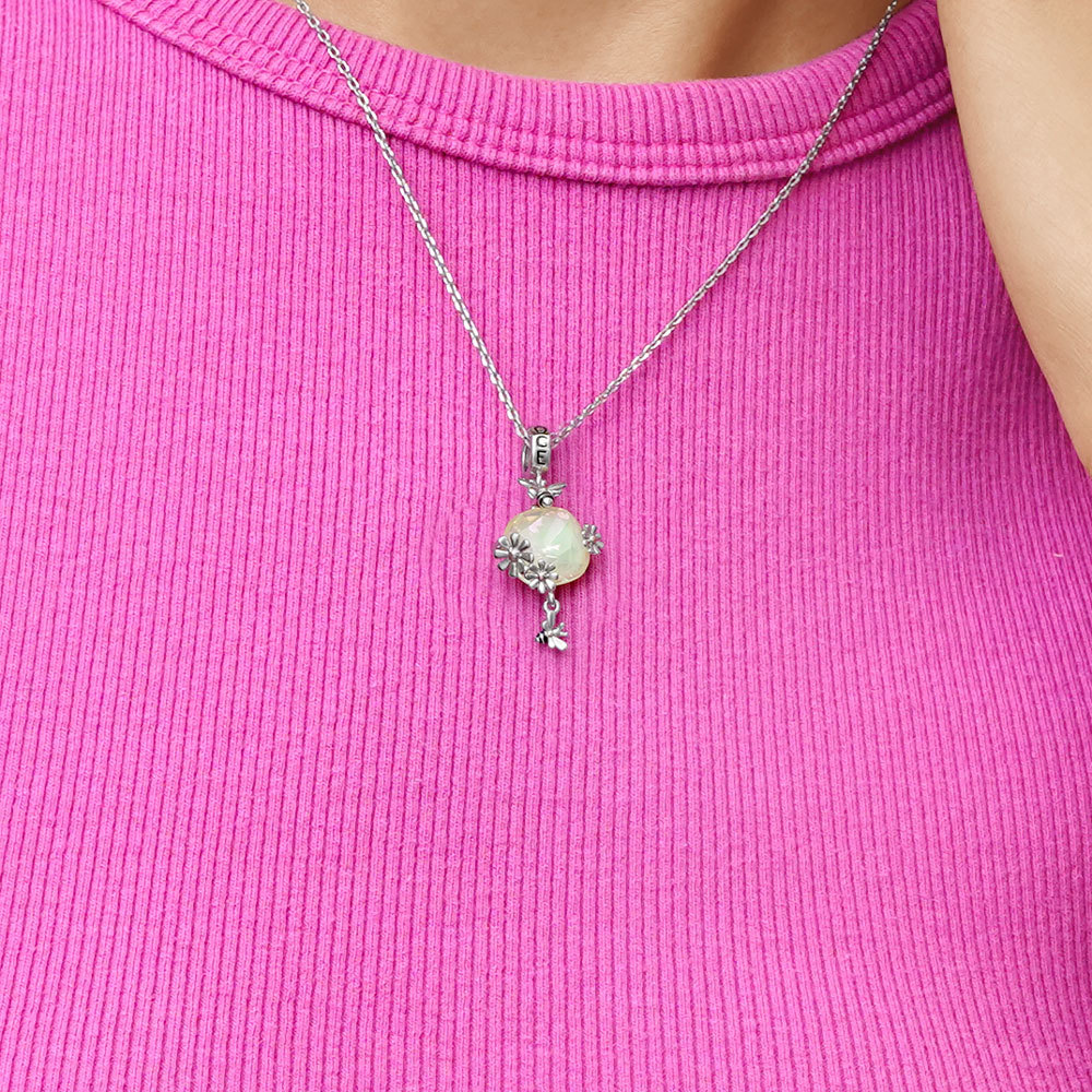 蜜蜂愛雛菊花吊墜 image number 6