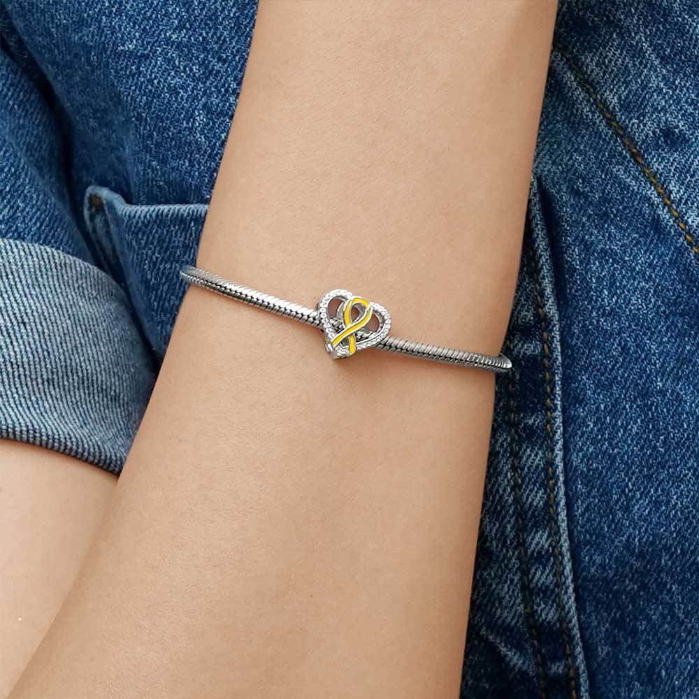 黃色絲帶串珠 image number 4