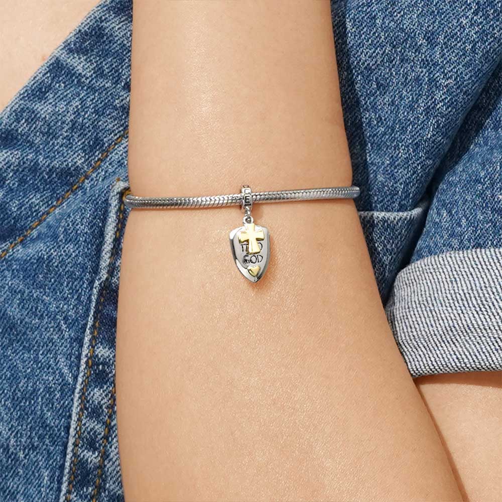 十字盾牌吊墜 image number 4