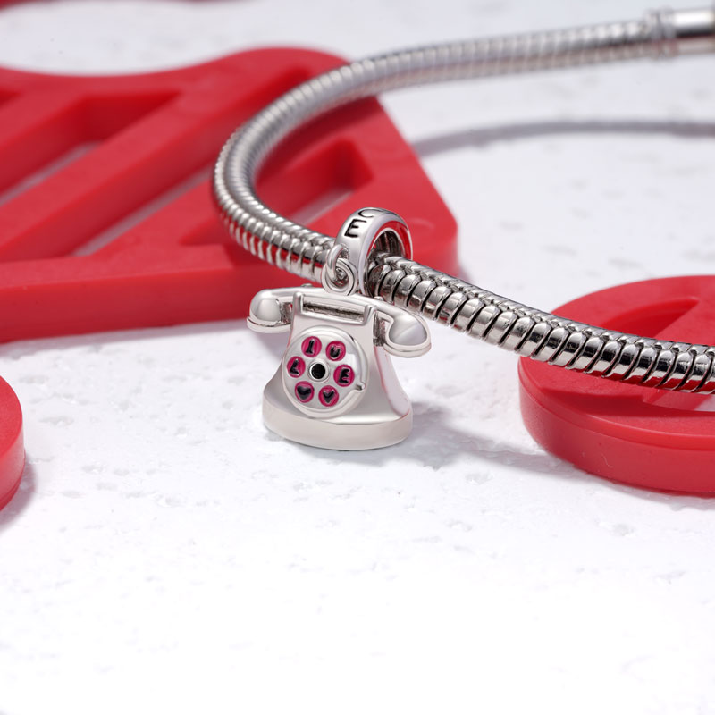 古董電話吊墜 image number 2