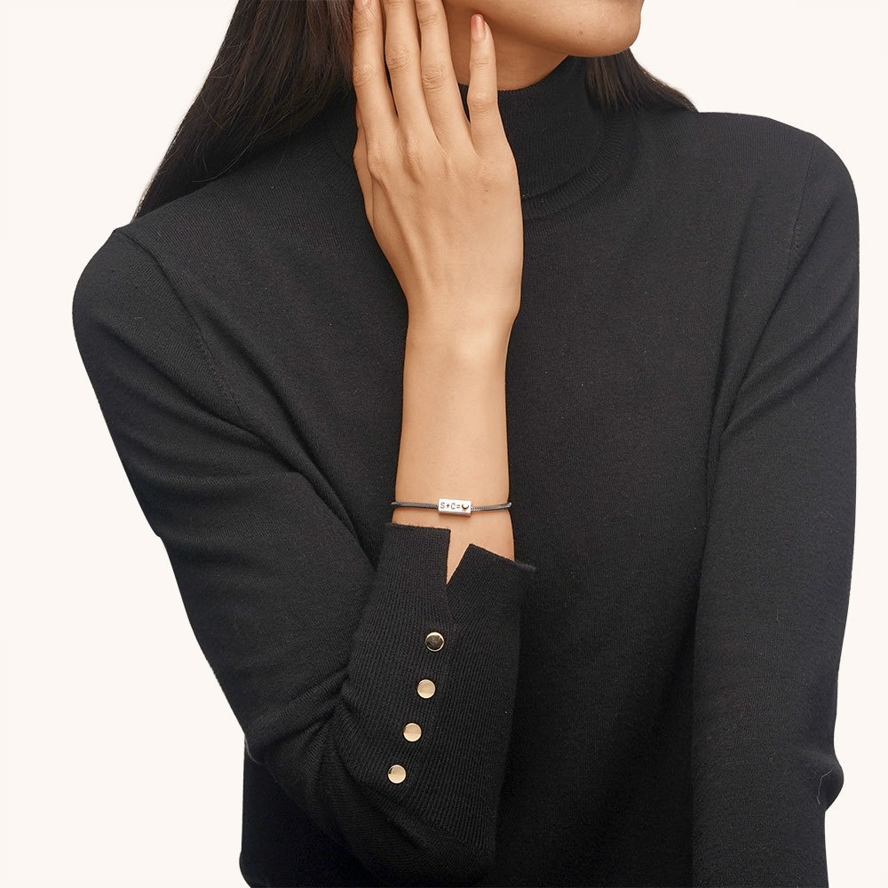 首字母長方形珠飾 image number 3