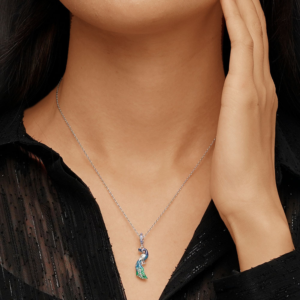 孔雀吊墜 image number 3