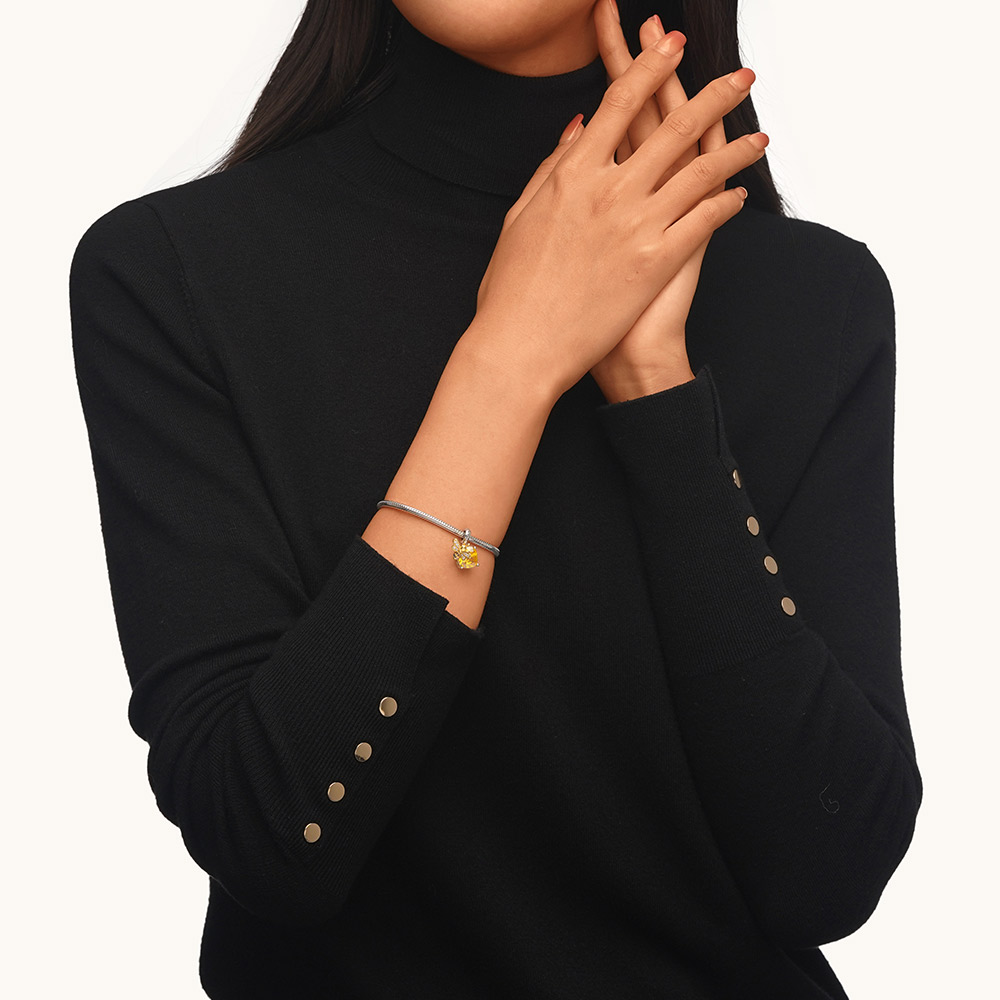 蜜蜂方形吊墜 image number 3