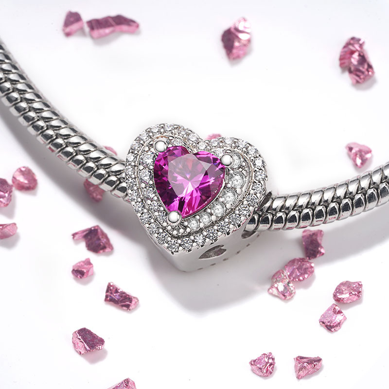 心形雕刻珠飾 image number 2