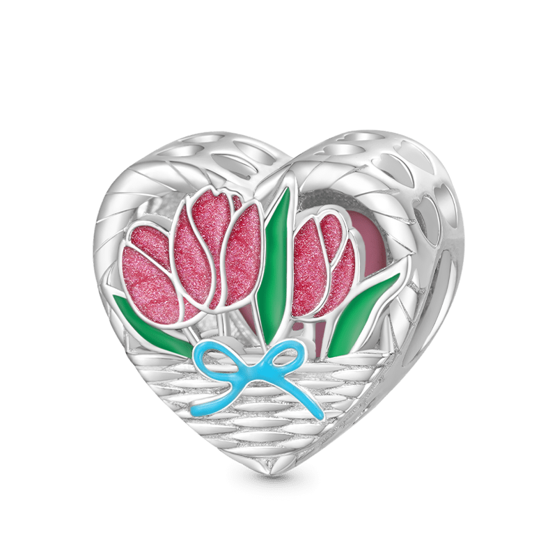 鬱金香愛心珠飾 image number 0