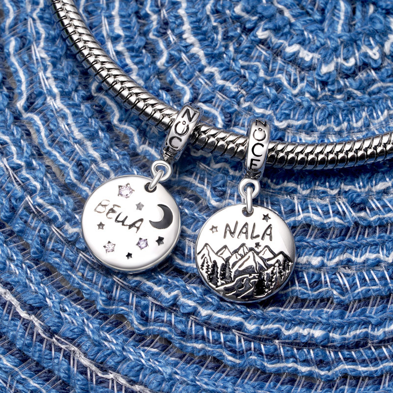 可雕刻圓盤吊墜 image number 3