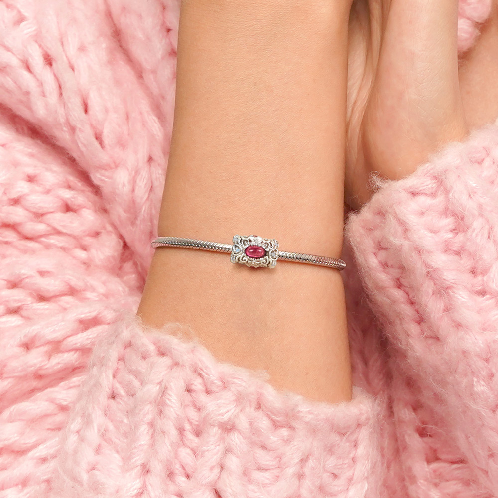 復古圓形珠飾 image number 4