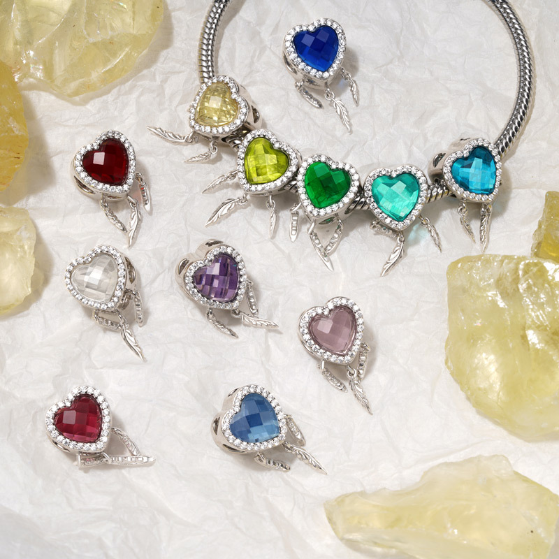 捕夢網心形珠飾 image number 1