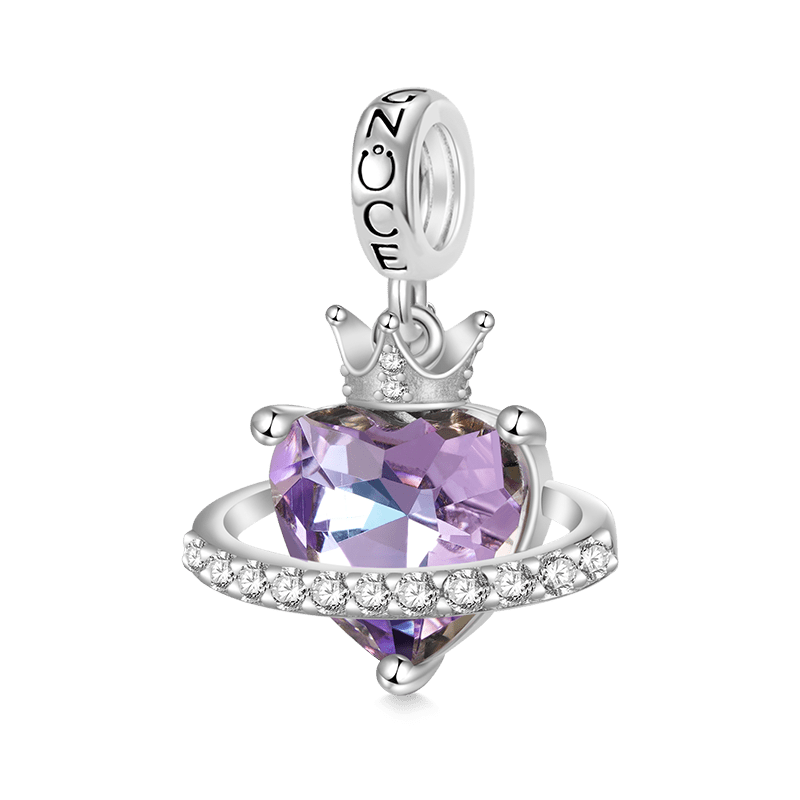 星球皇冠心形吊墜 image number 0