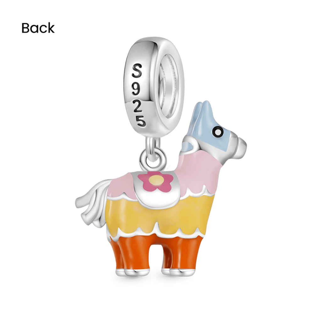 彩色塔羊駝吊墜 image number 1