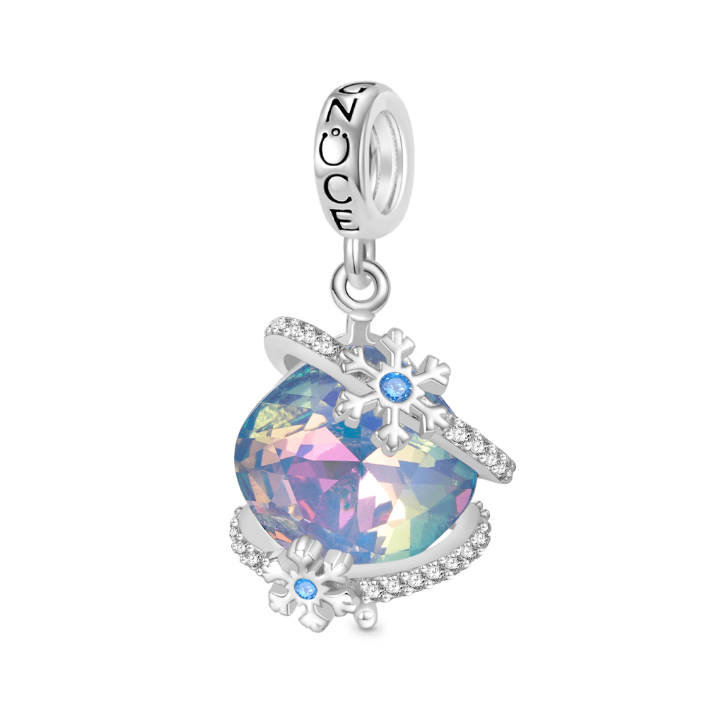 雪花愛心吊墜 image number 0