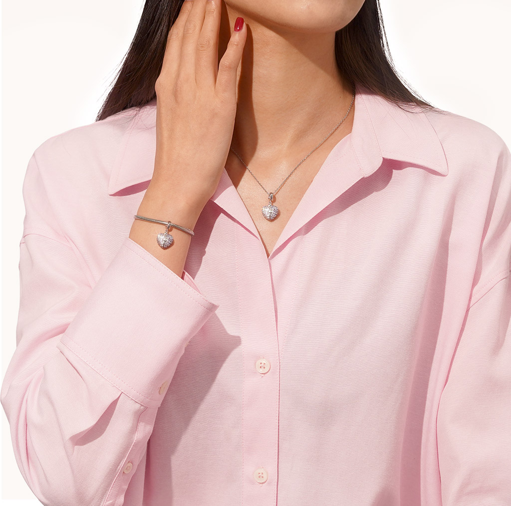 心形盒夜光吊墜 image number 5