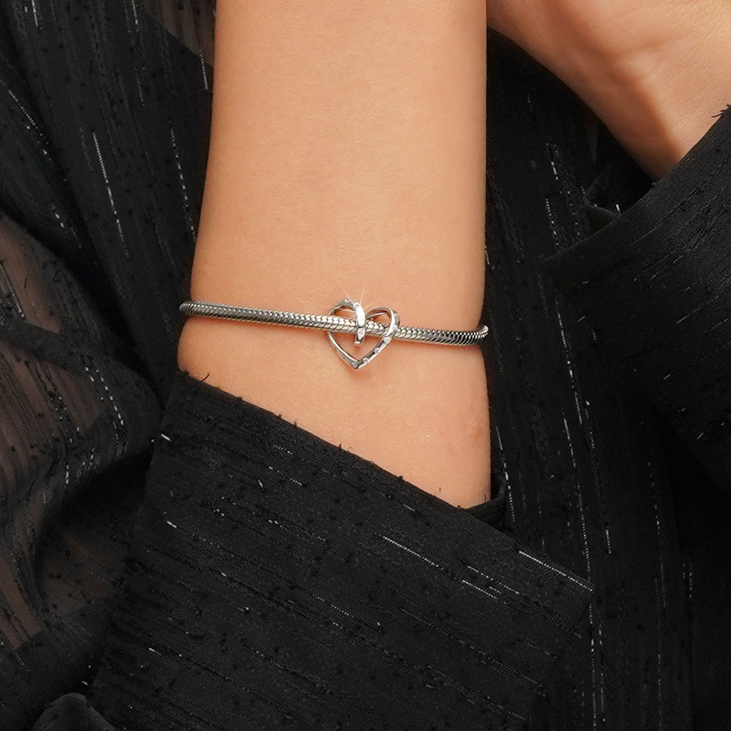 纏繞心形珠飾 image number 3