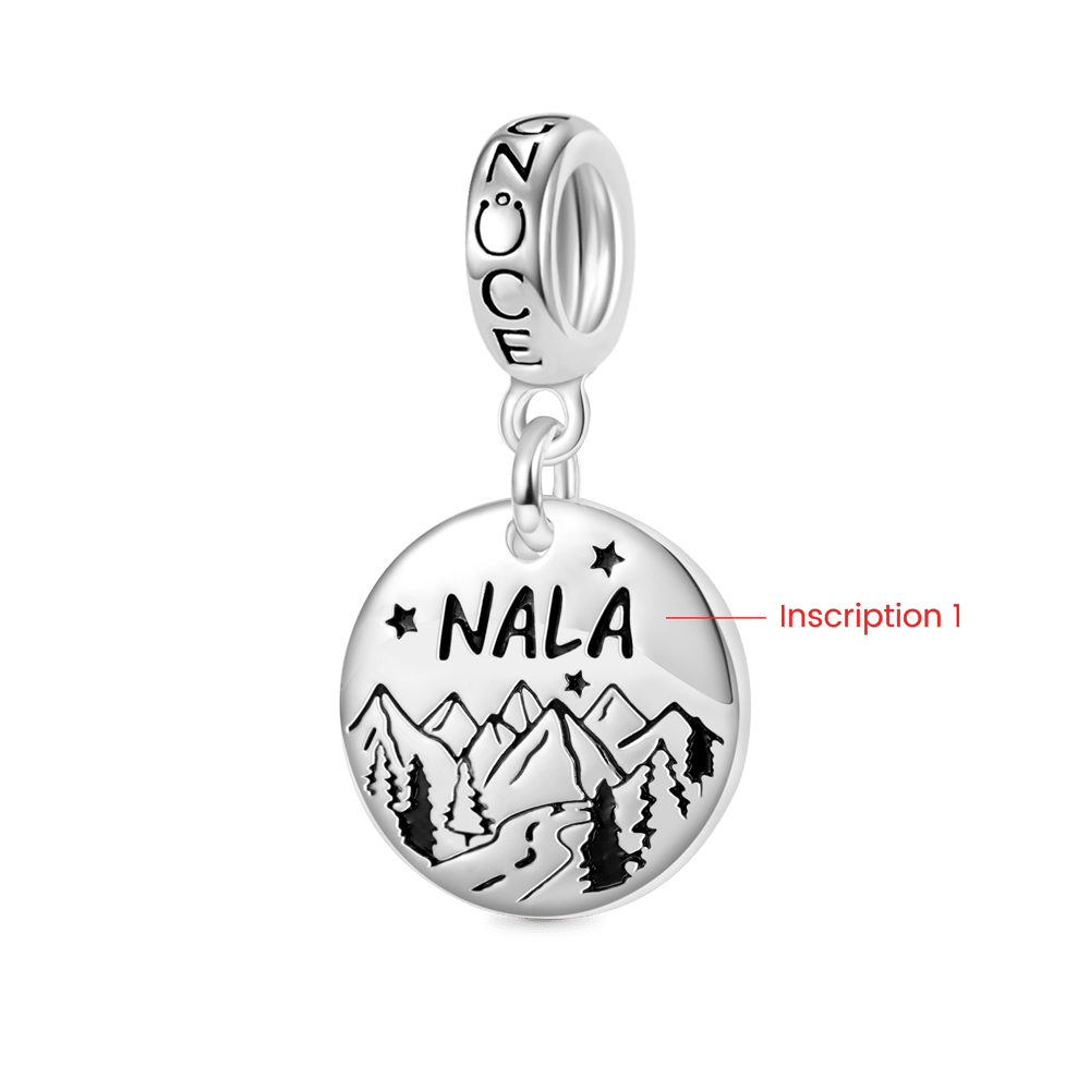 可雕刻圓盤吊墜 image number 1