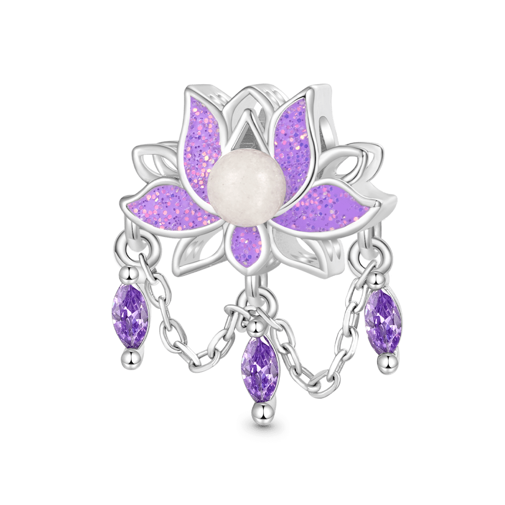 蓮花夜光珠飾 image number 1