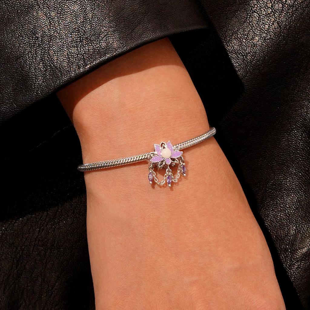 蓮花夜光珠飾 image number 5