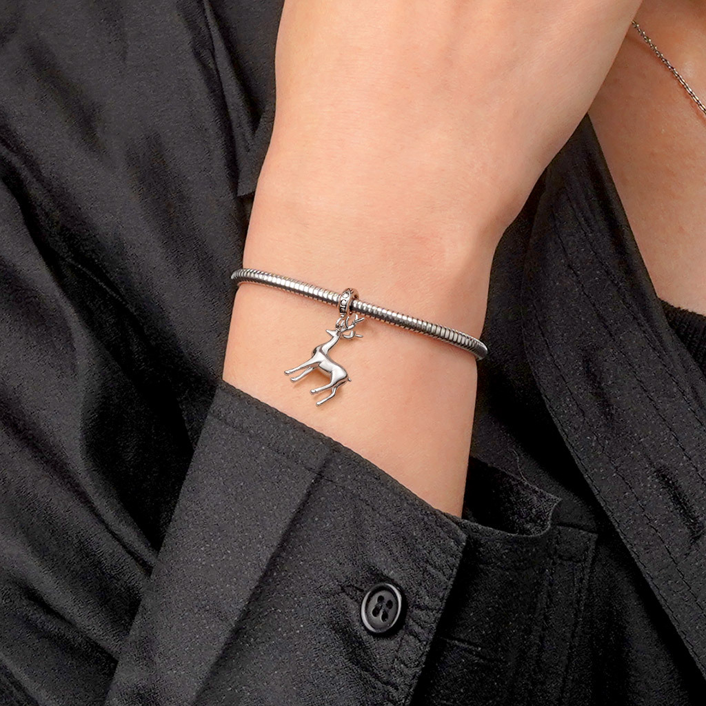 紅鹿吊墜 image number 4