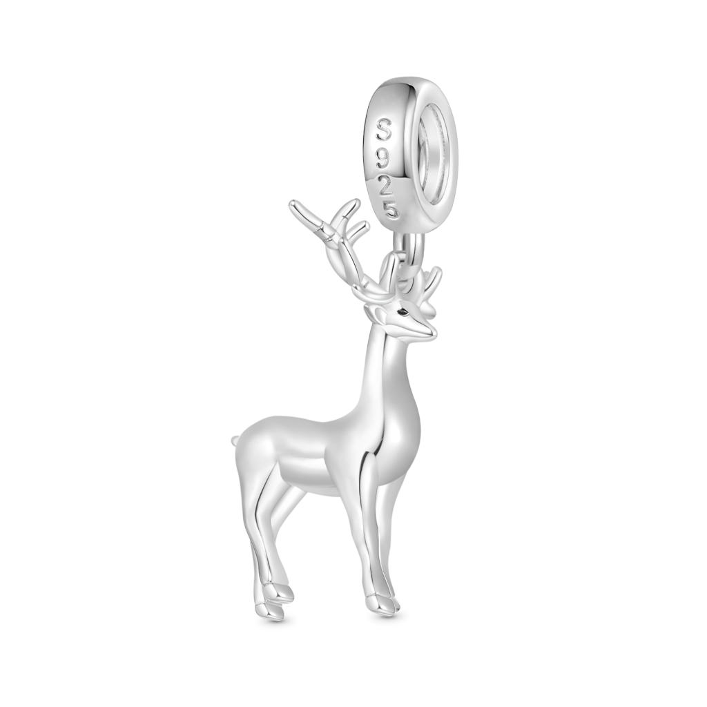 紅鹿吊墜 image number 1